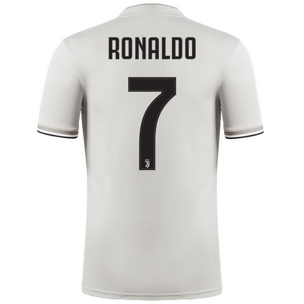 Camiseta Juventus NO.7 Ronaldo 2ª 2018/19 Marron